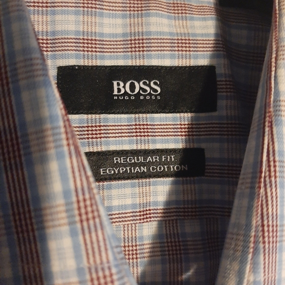 Hugo boss plaid shirt - Picture 2 of 2